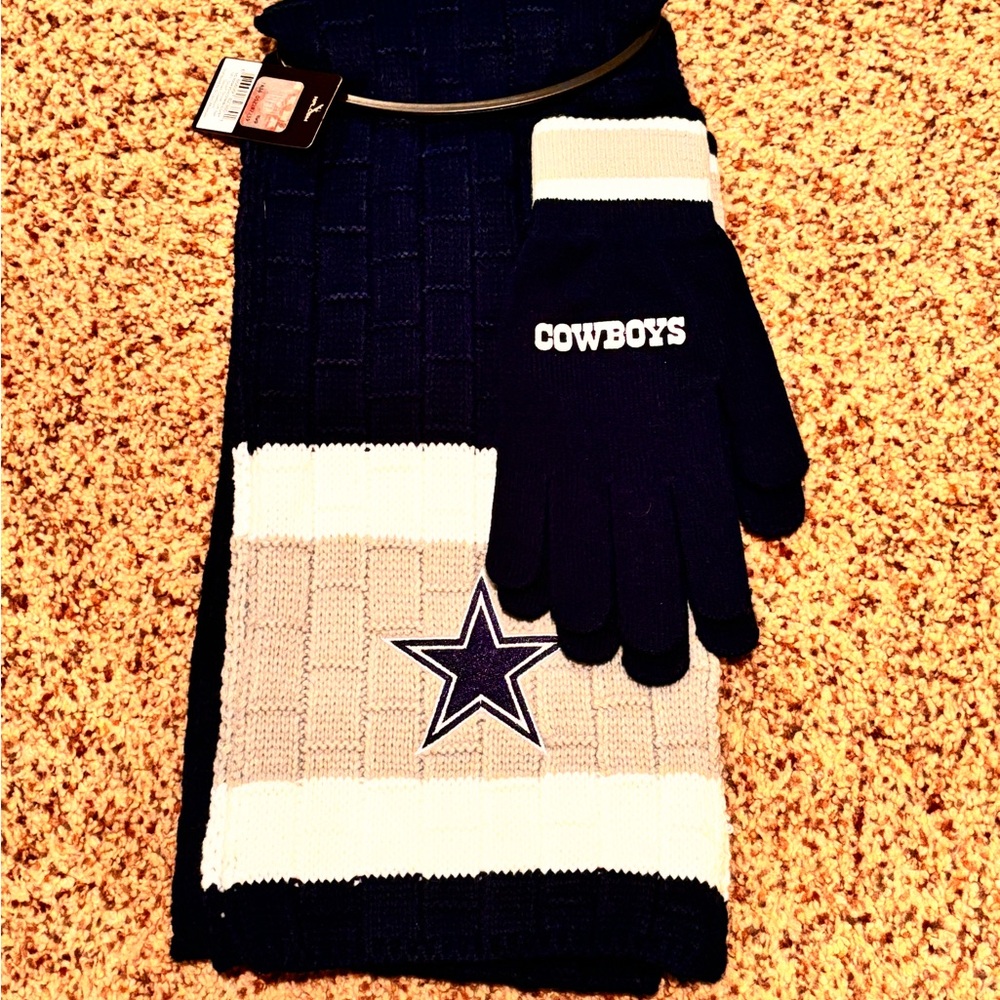 NFL Scarf and Gloves Set